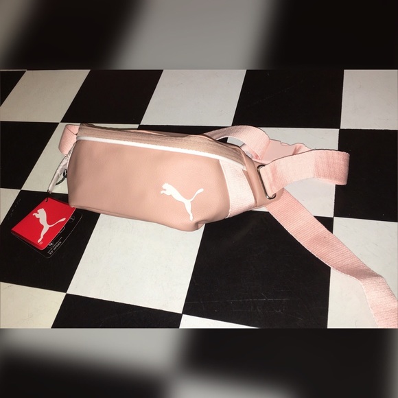 puma fanny pack pink